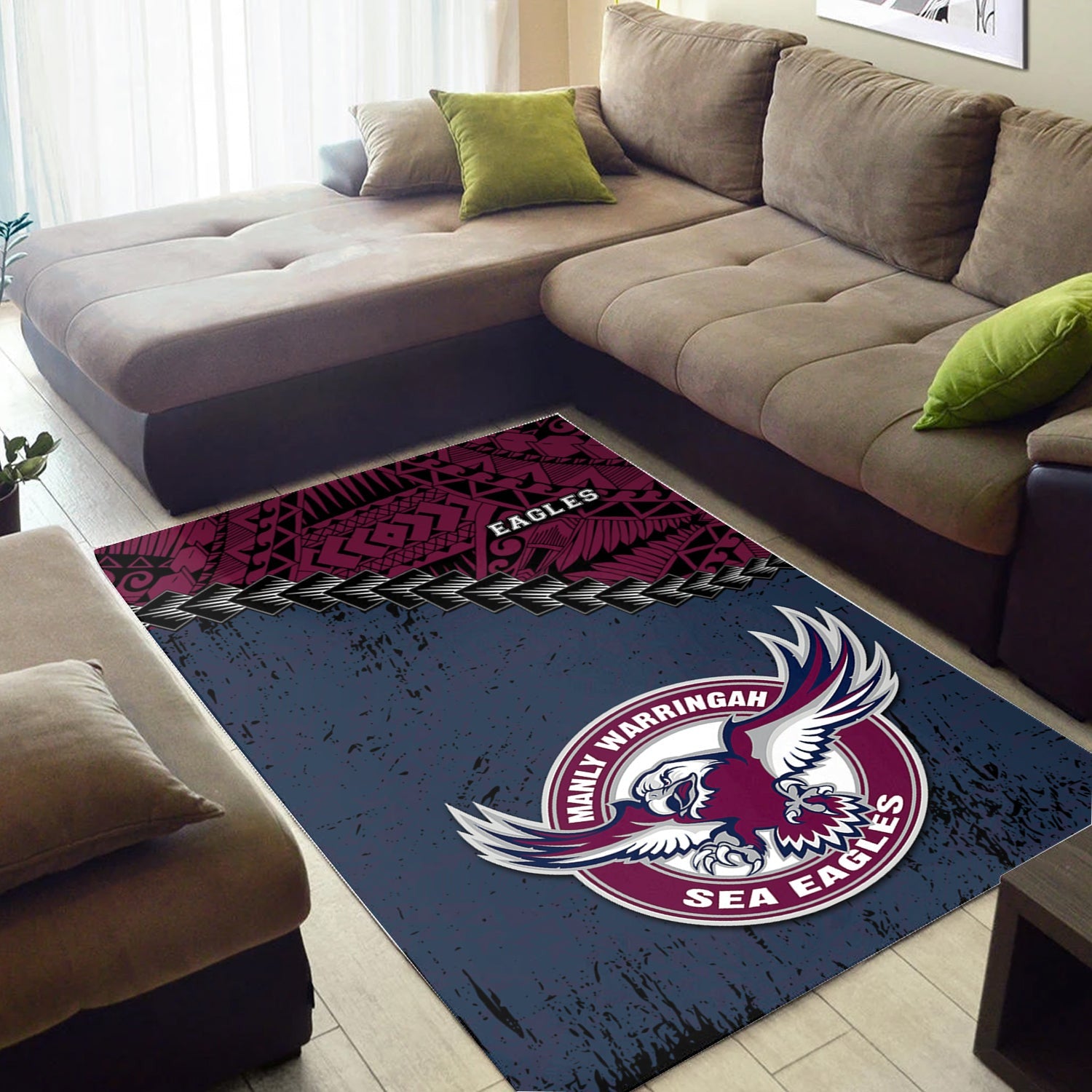 manly-warringah-sea-eagles-area-rugs-grunge-polynesian-tattoo-nrl