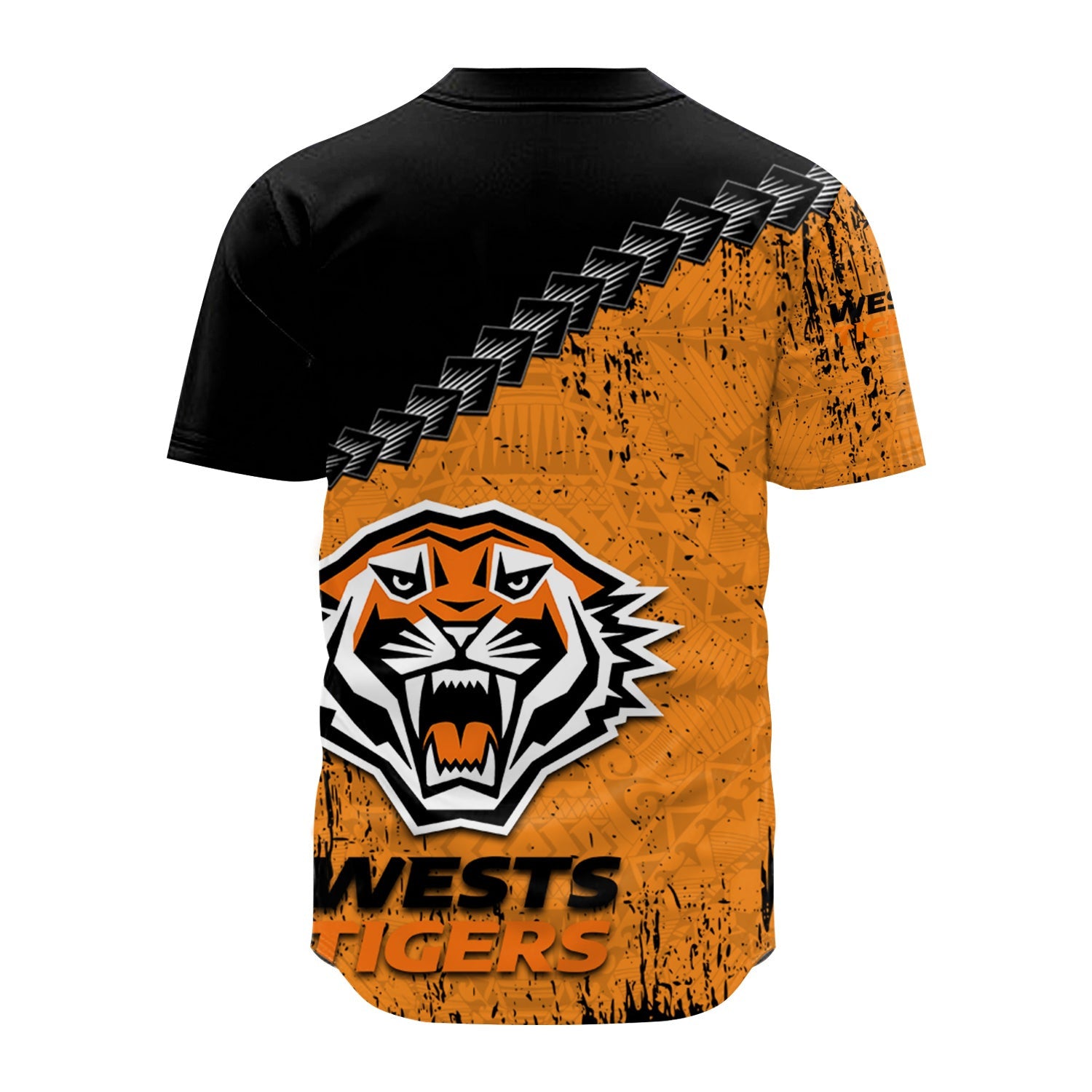 wests-tigers-baseball-jersey-grunge-polynesian-tattoo-nrl