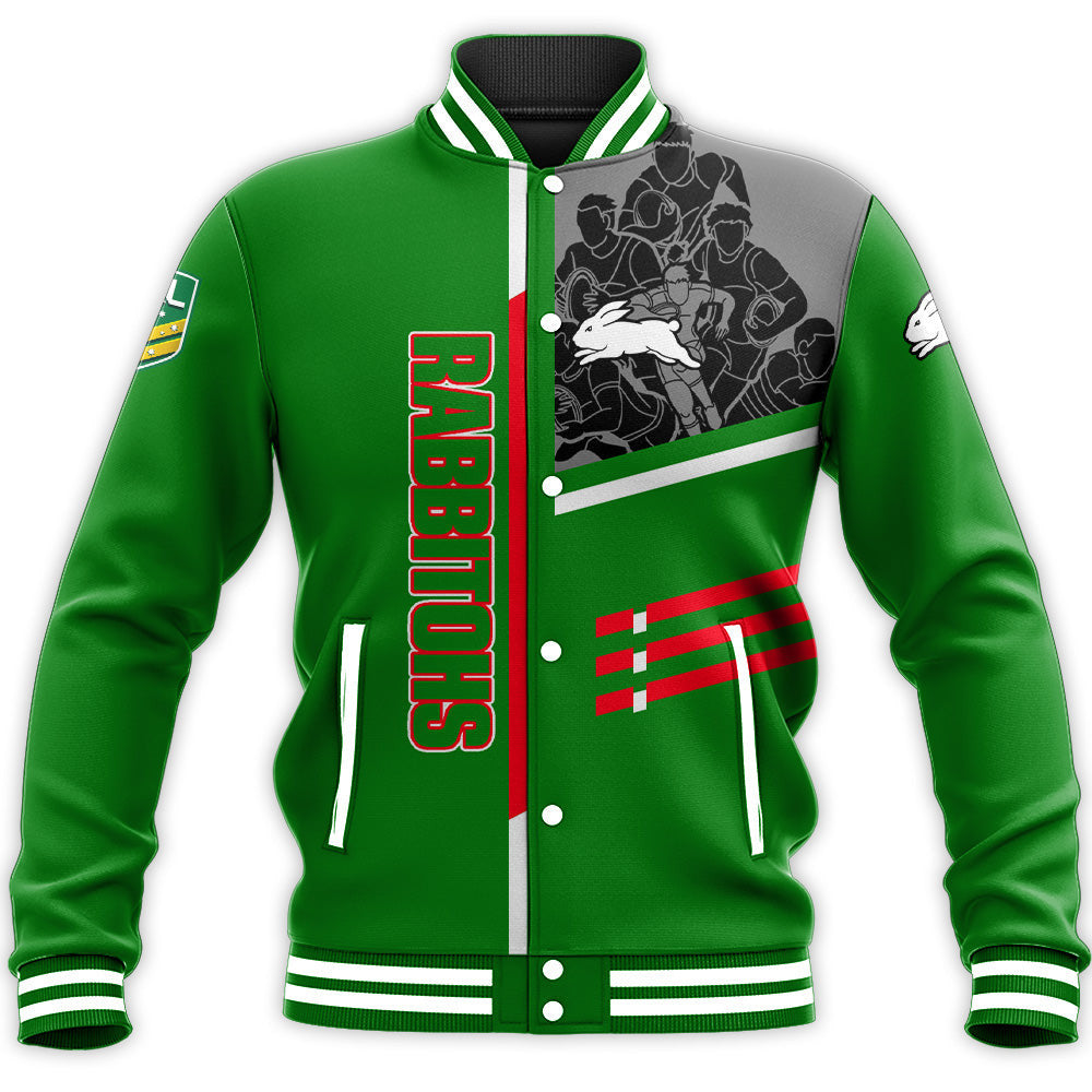 south-sydney-rabbitohs-baseball-jacket-personalized-rugby-for-fan-nrl