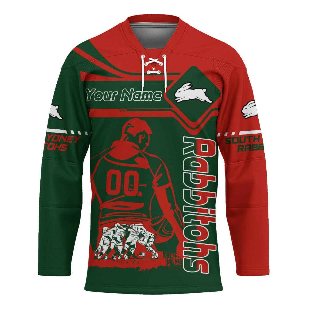 south-sydney-rabbitohs-hockey-jersey-personalized-pentagon-style-nrl