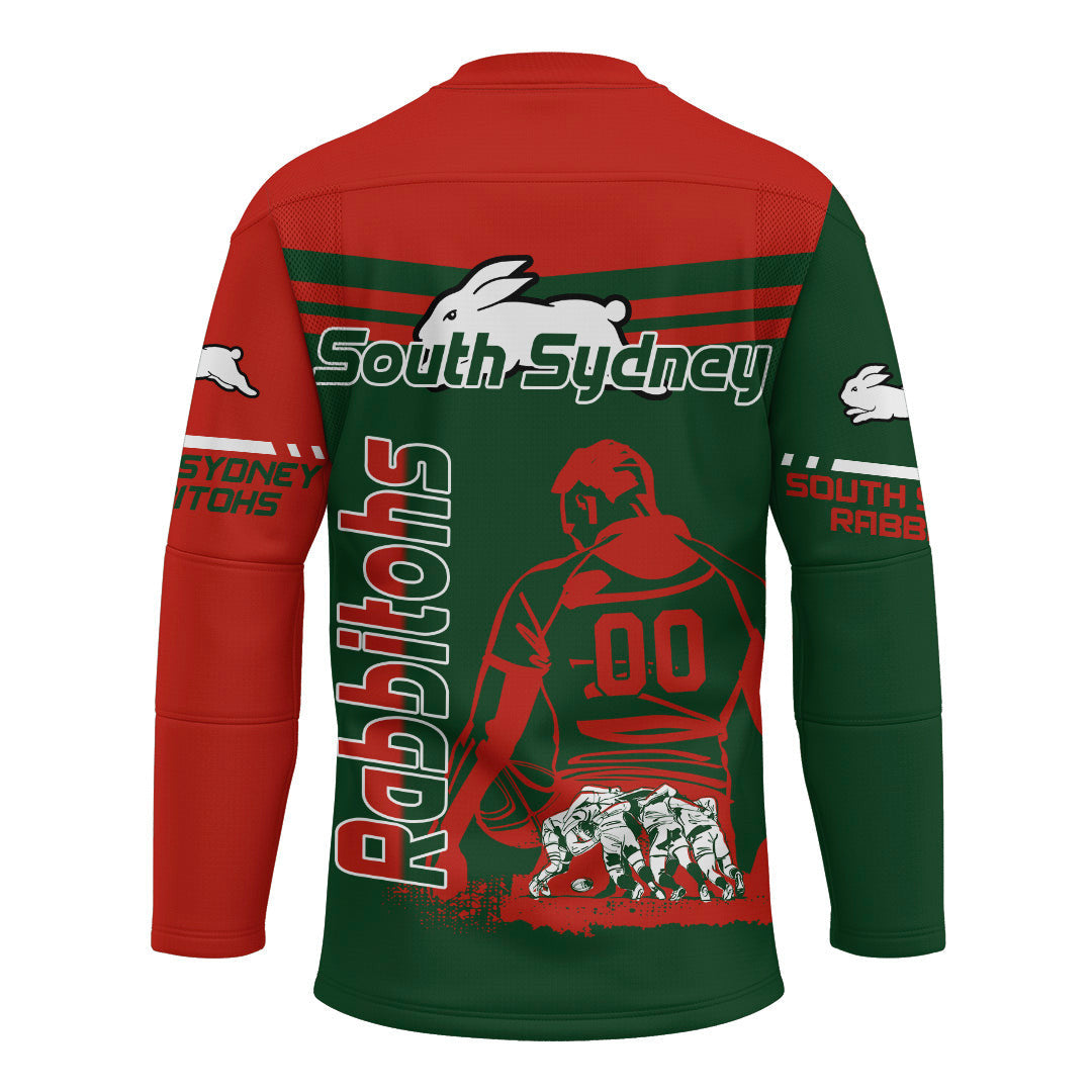 south-sydney-rabbitohs-hockey-jersey-personalized-pentagon-style-nrl