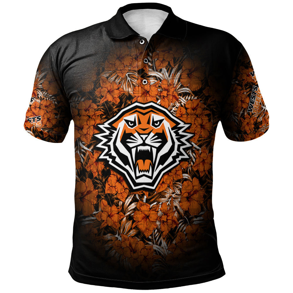 wests-tigers-polo-shirt-polynesian-hibiscus-tropical-vintage-nrl