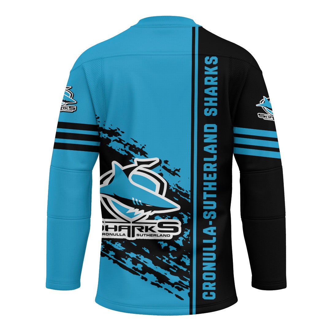 cronulla-sutherland-sharks-hockey-jersey-quarter-style-nrl