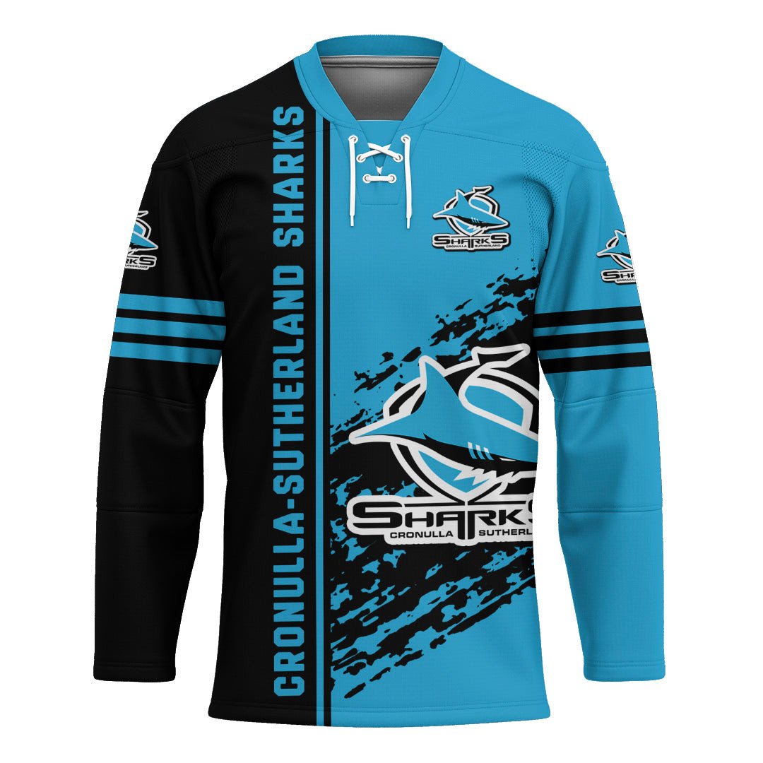 cronulla-sutherland-sharks-hockey-jersey-quarter-style-nrl