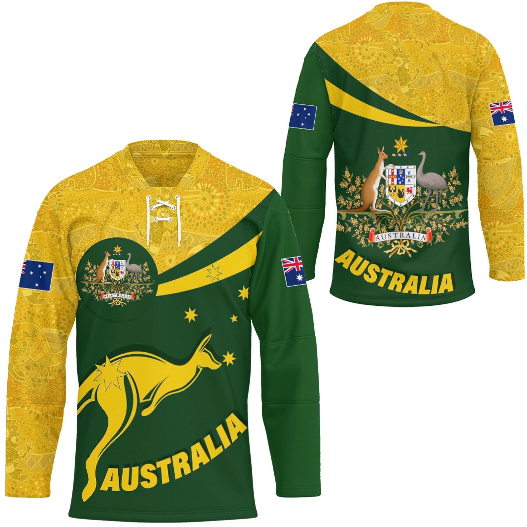 vibe-hoodie-clothing-australia-coat-of-arms-active-sport-pattern-gold-hockey-jersey