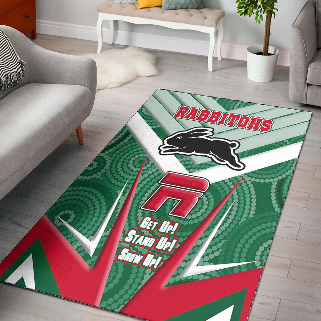 vibe-hoodie-area-rug-south-sydney-rabbitohs-naidoc-2022-sporty-style-area-rug