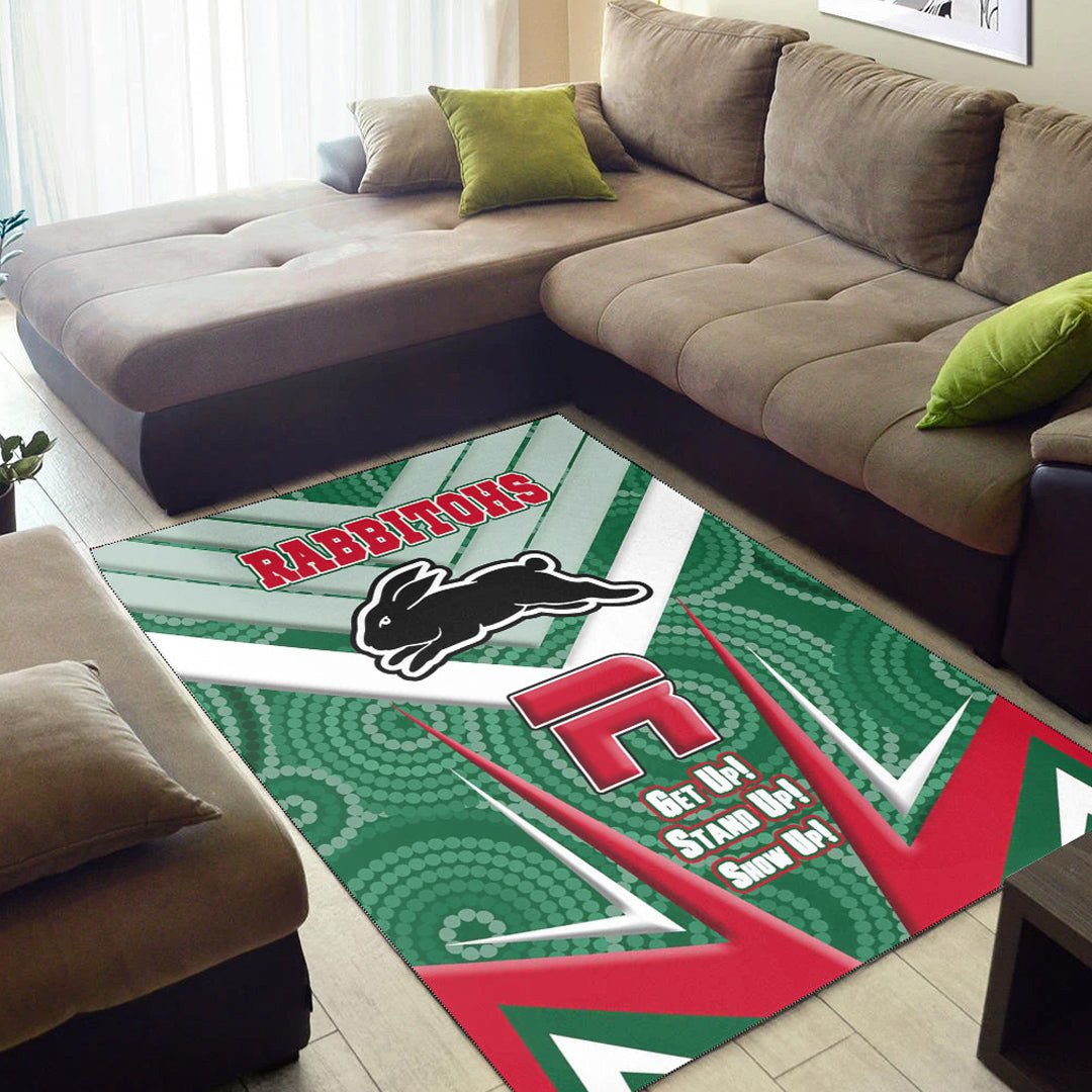 vibe-hoodie-area-rug-south-sydney-rabbitohs-naidoc-2022-sporty-style-area-rug