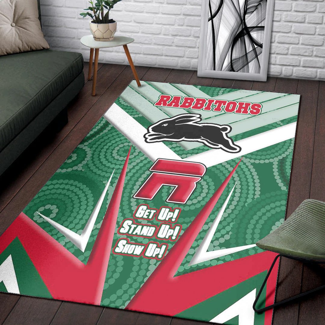 vibe-hoodie-area-rug-south-sydney-rabbitohs-naidoc-2022-sporty-style-area-rug