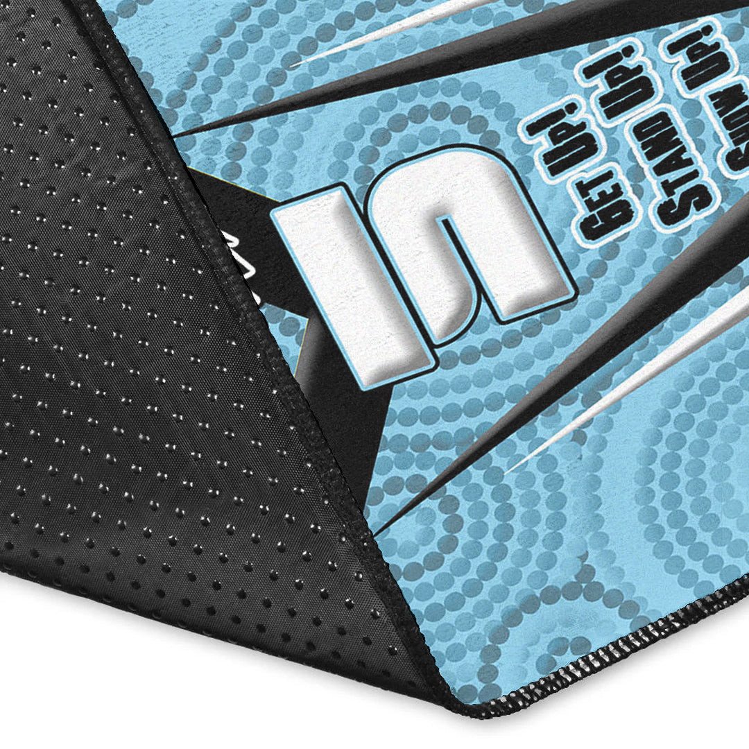 vibe-hoodie-area-rug-cronulla-sutherland-sharks-naidoc-2022-sporty-style-area-rug