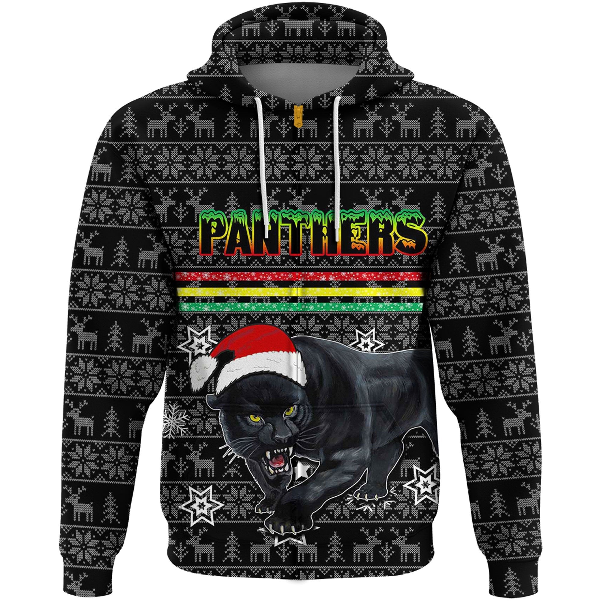 vibe-hoodie-clothing-penrith-panthers-christmas-zip-hoodie