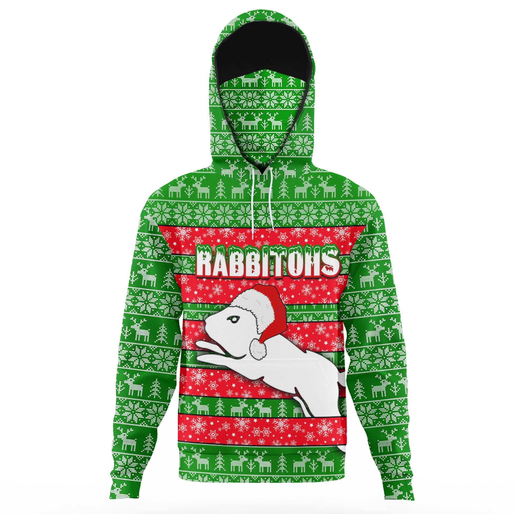 vibe-hoodie-clothing-south-sydney-rabbitohs-christmas-hoodie-gaiter