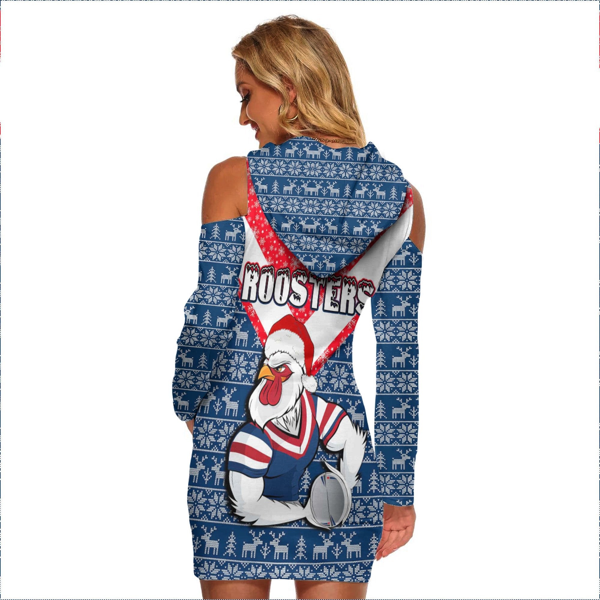 vibe-hoodie-clothing-sydney-roosters-christmas-womens-tight-dress