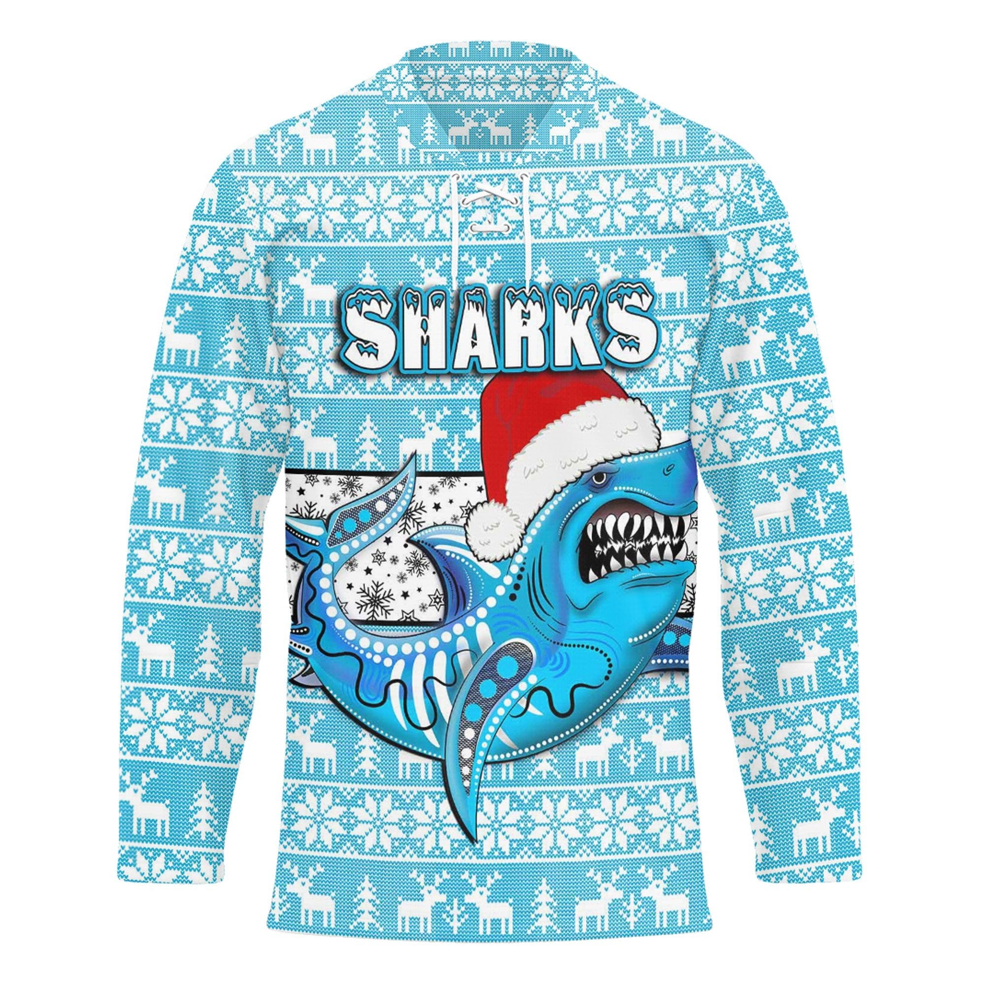 custom-vibe-hoodie-clothing-cronulla-sutherland-sharks-aboriginal-tattoo-hockey-jersey