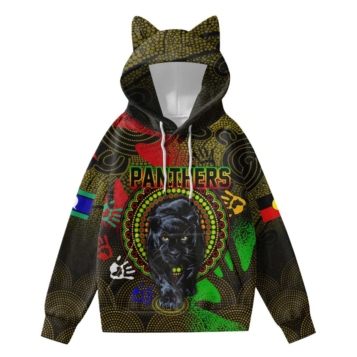 vibe-hoodie-clothing-penrith-panthers-naidoc-2022-hoodie-with-decorative-ears