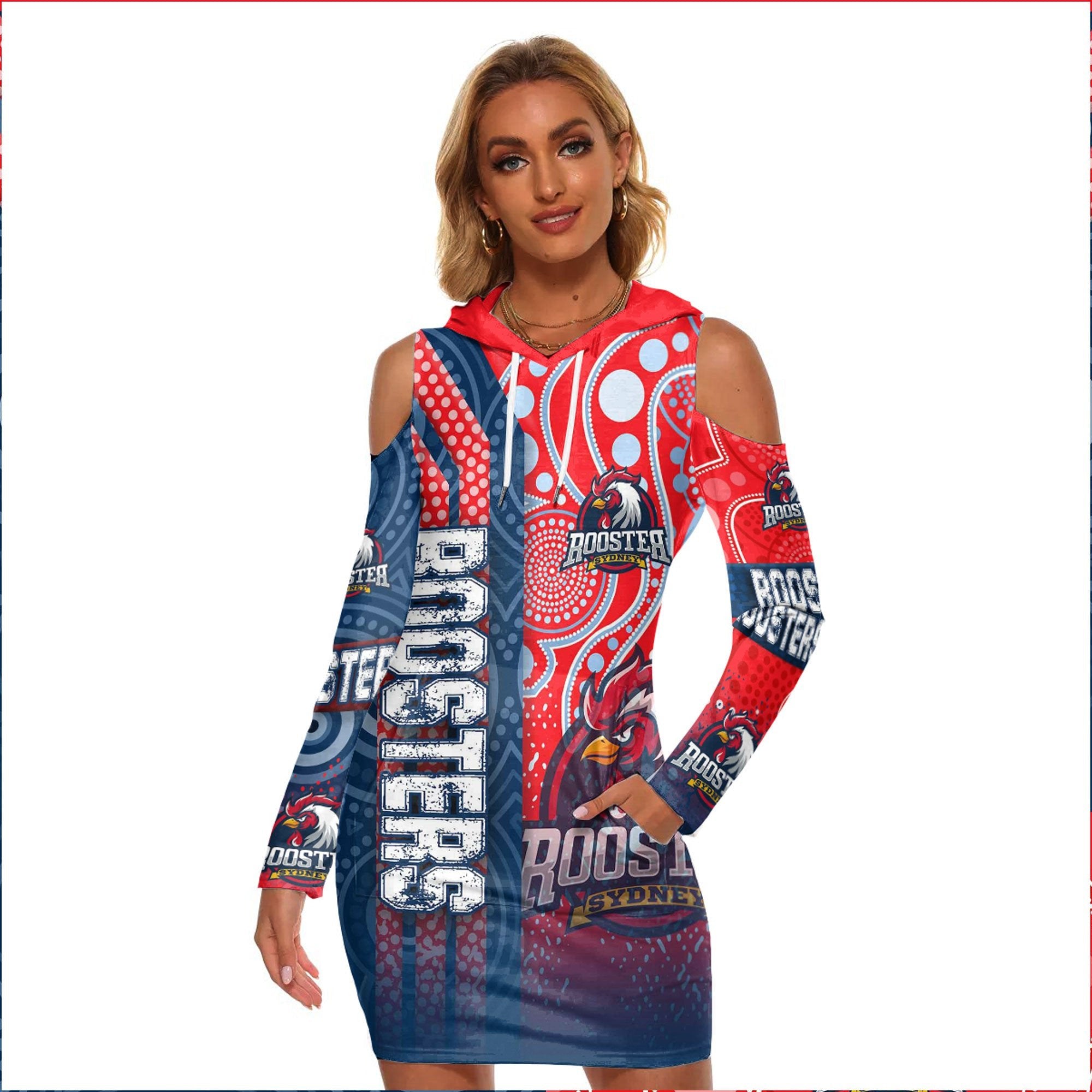 vibe-hoodie-clothing-sydney-roosters-sporty-style-womens-tight-dress