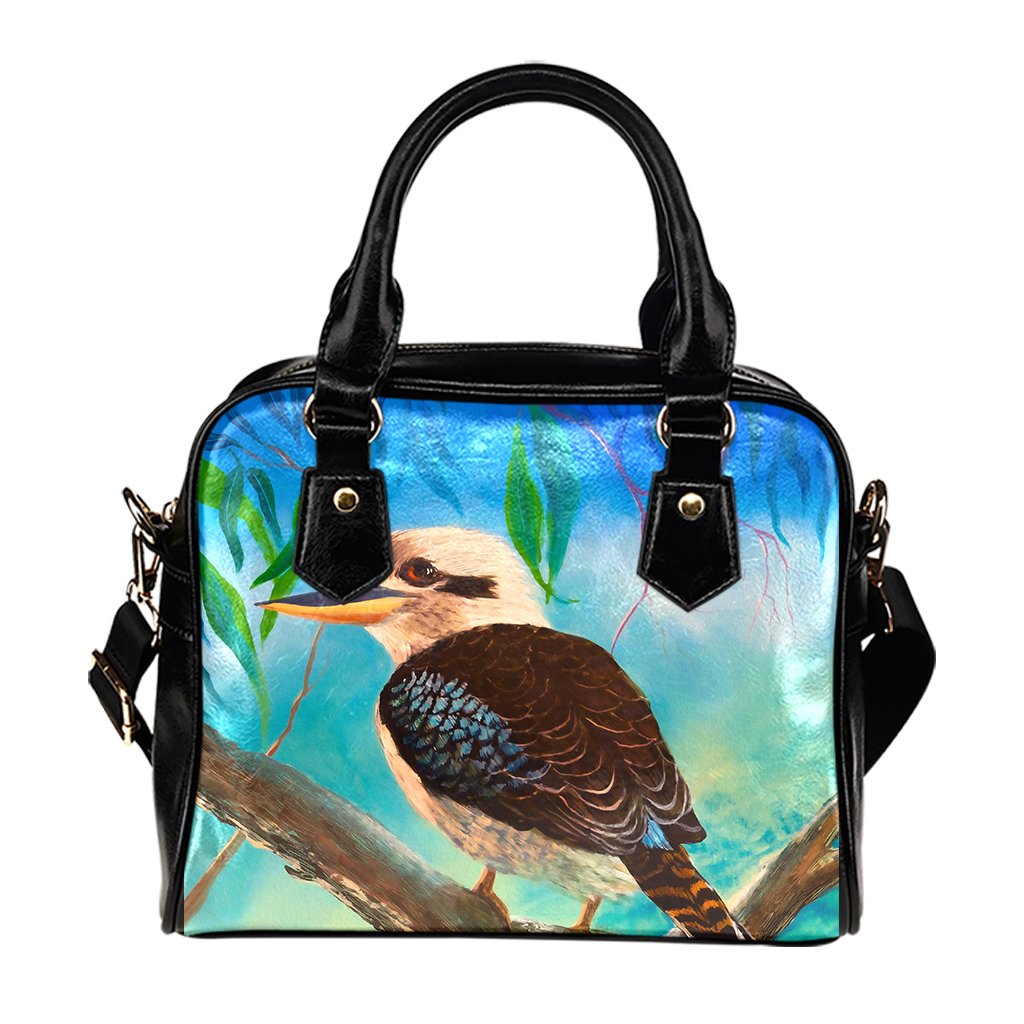 Kookaburra Shoulder Handbag- Australia Kookaburra - Vibe Hoodie