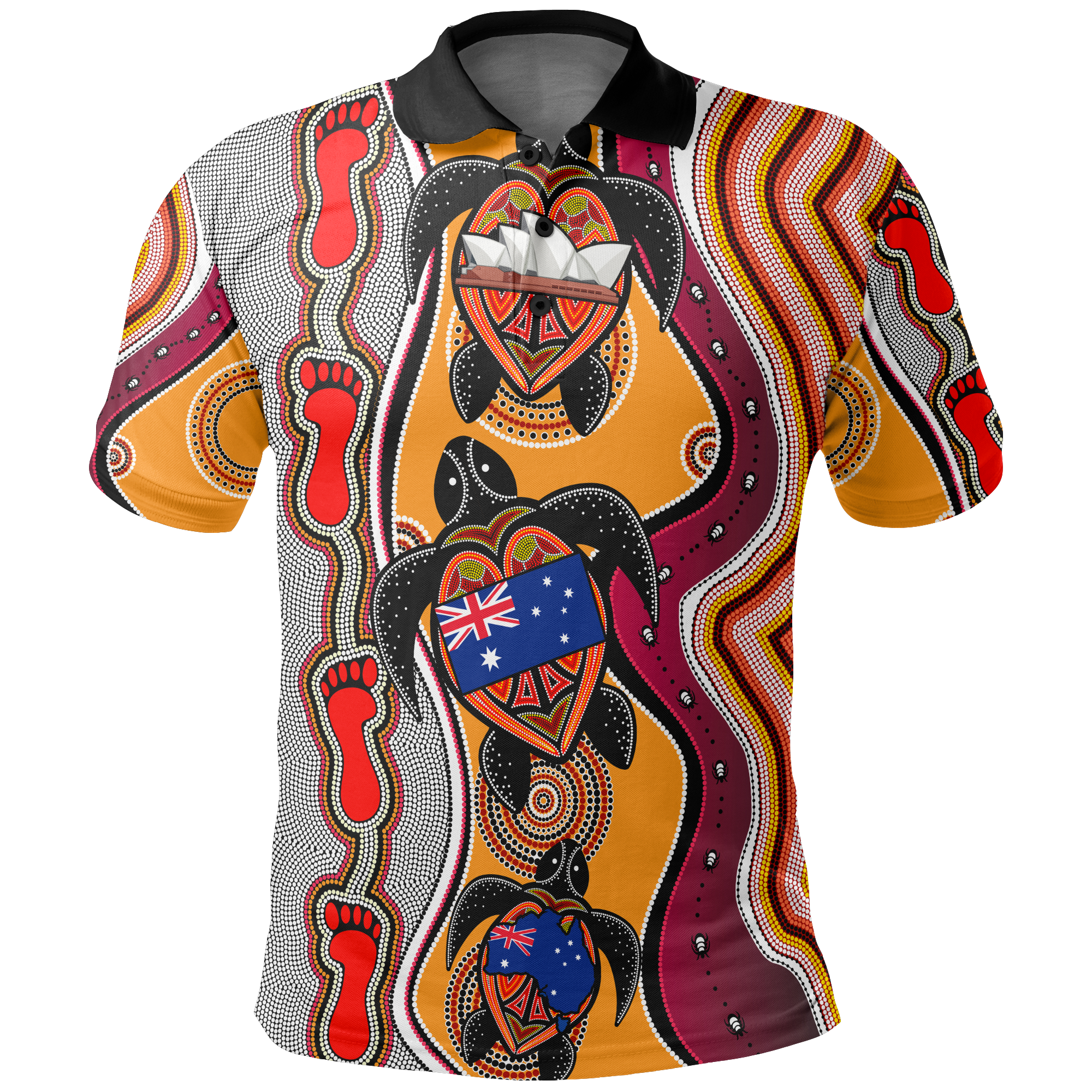 polo-shirt-aboriginal-patterns-shirt-turtle