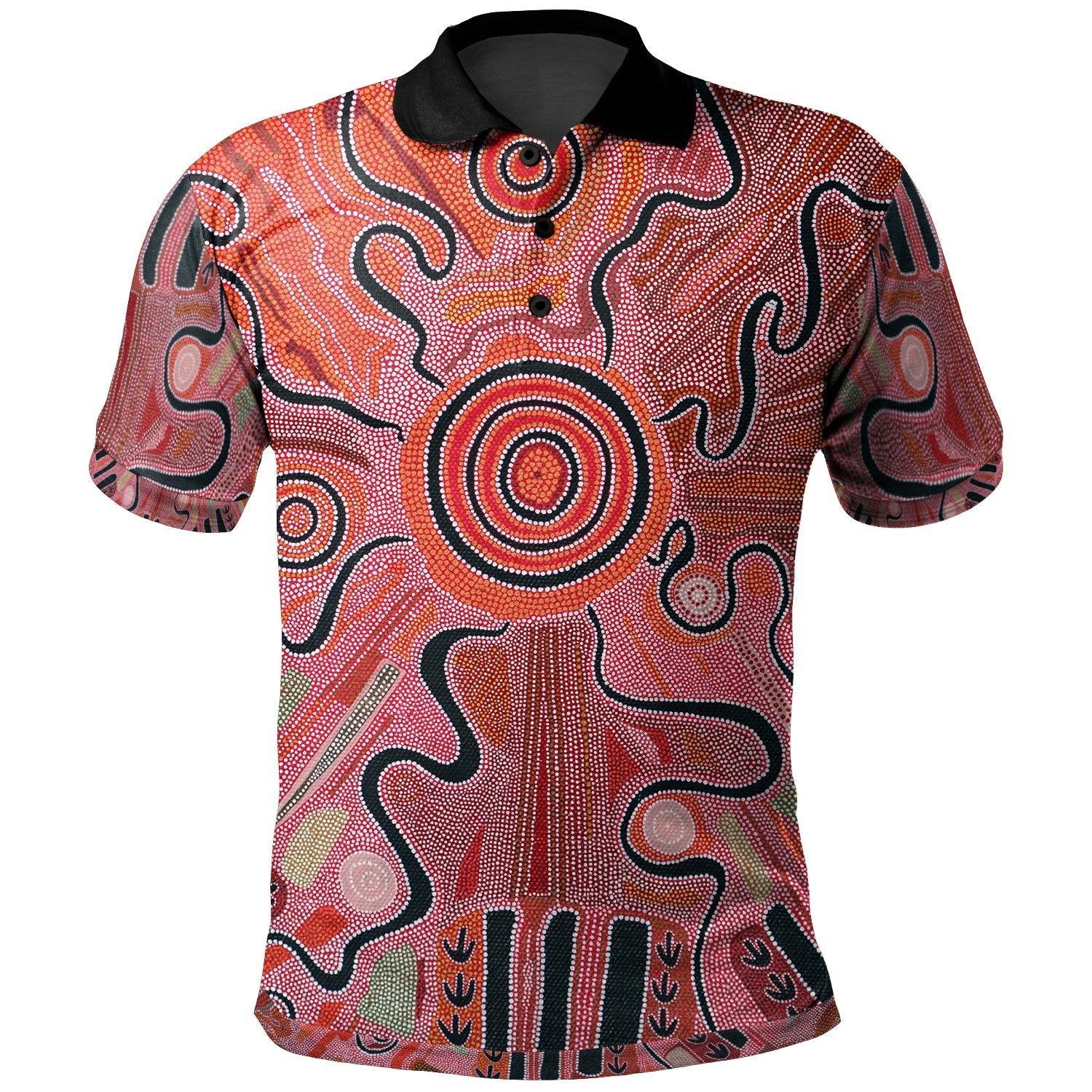 aboriginal-polo-shirt-indigenous-footprint-landscape