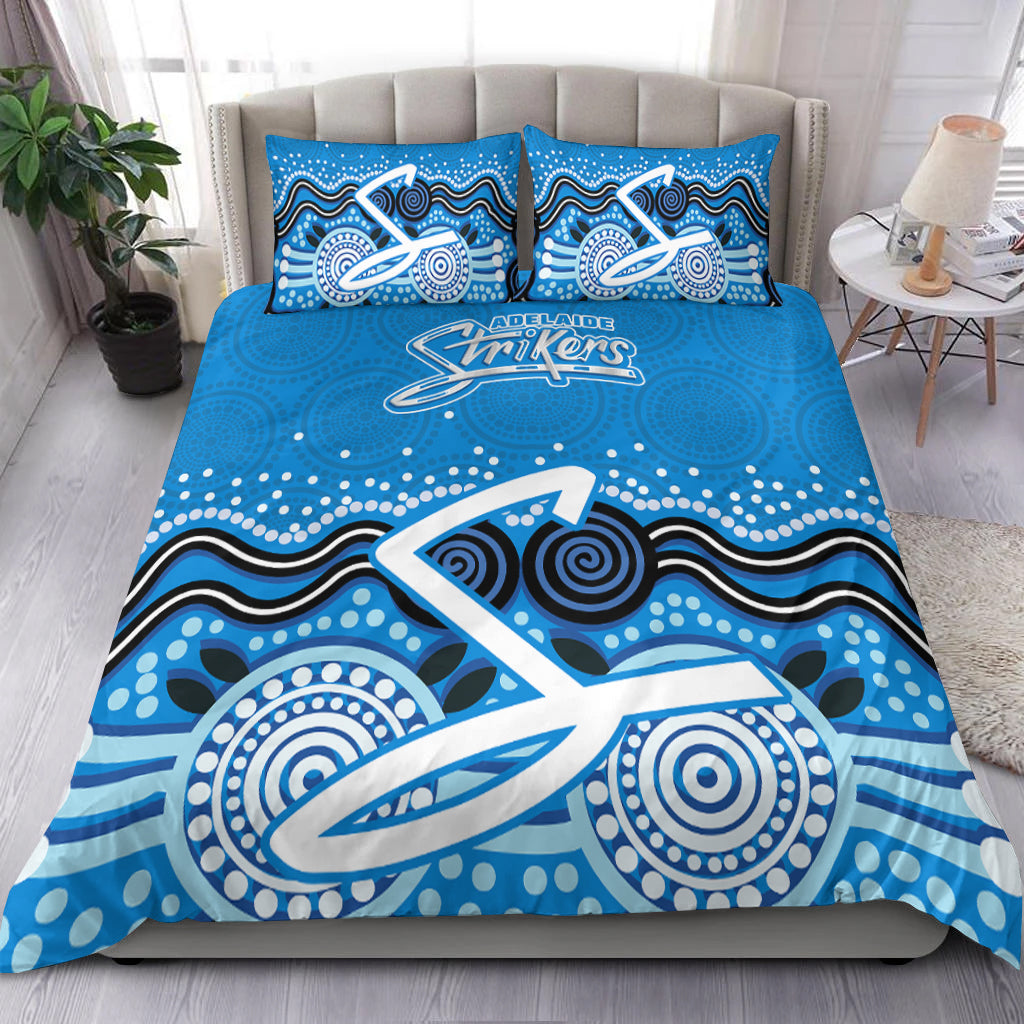 adelaide-strikers-bedding-set-aboriginal-style-of-dot