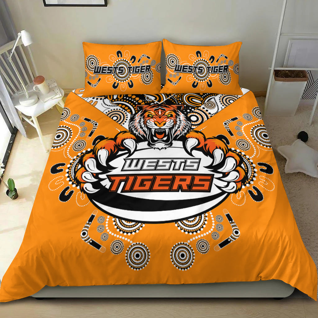 Wests Tiger Rugby Aboriginal Pattern 