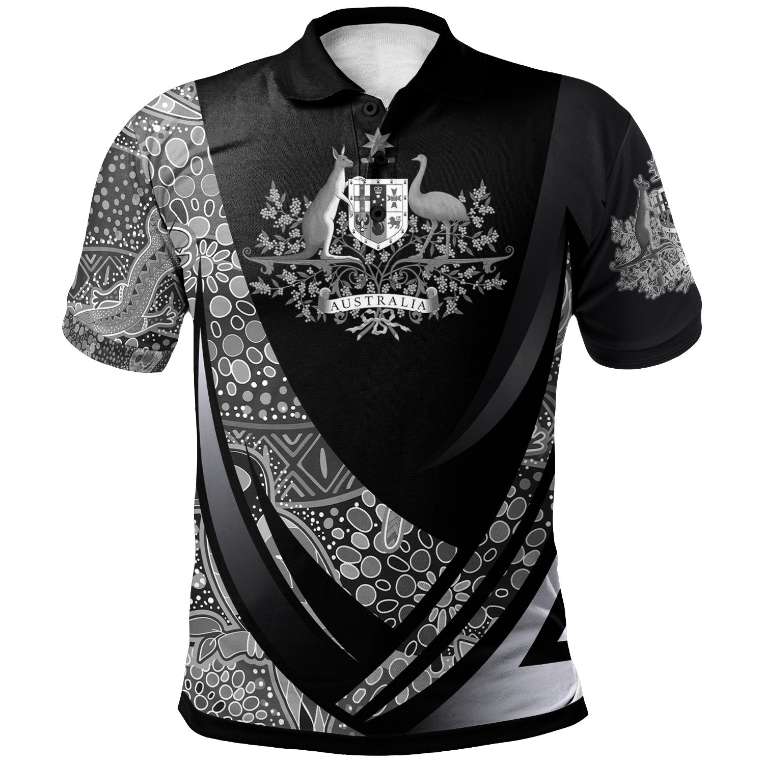 polo-shirt-australia-coat-of-arms-aboriginal-patterns