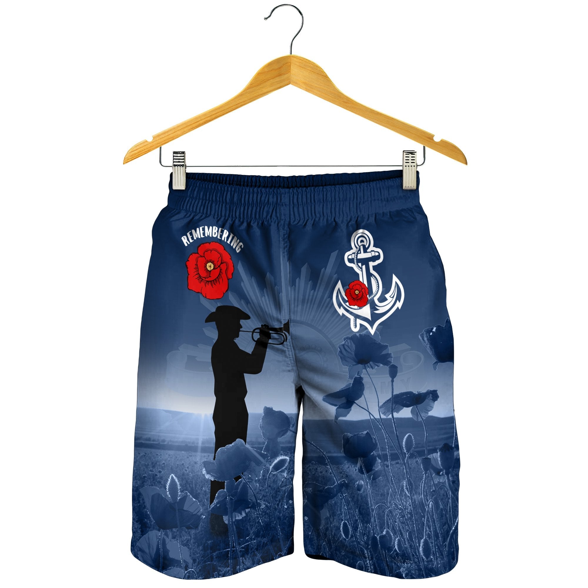 1staustralia-navy-anzac-mens-shorts-remembering-our-heroes