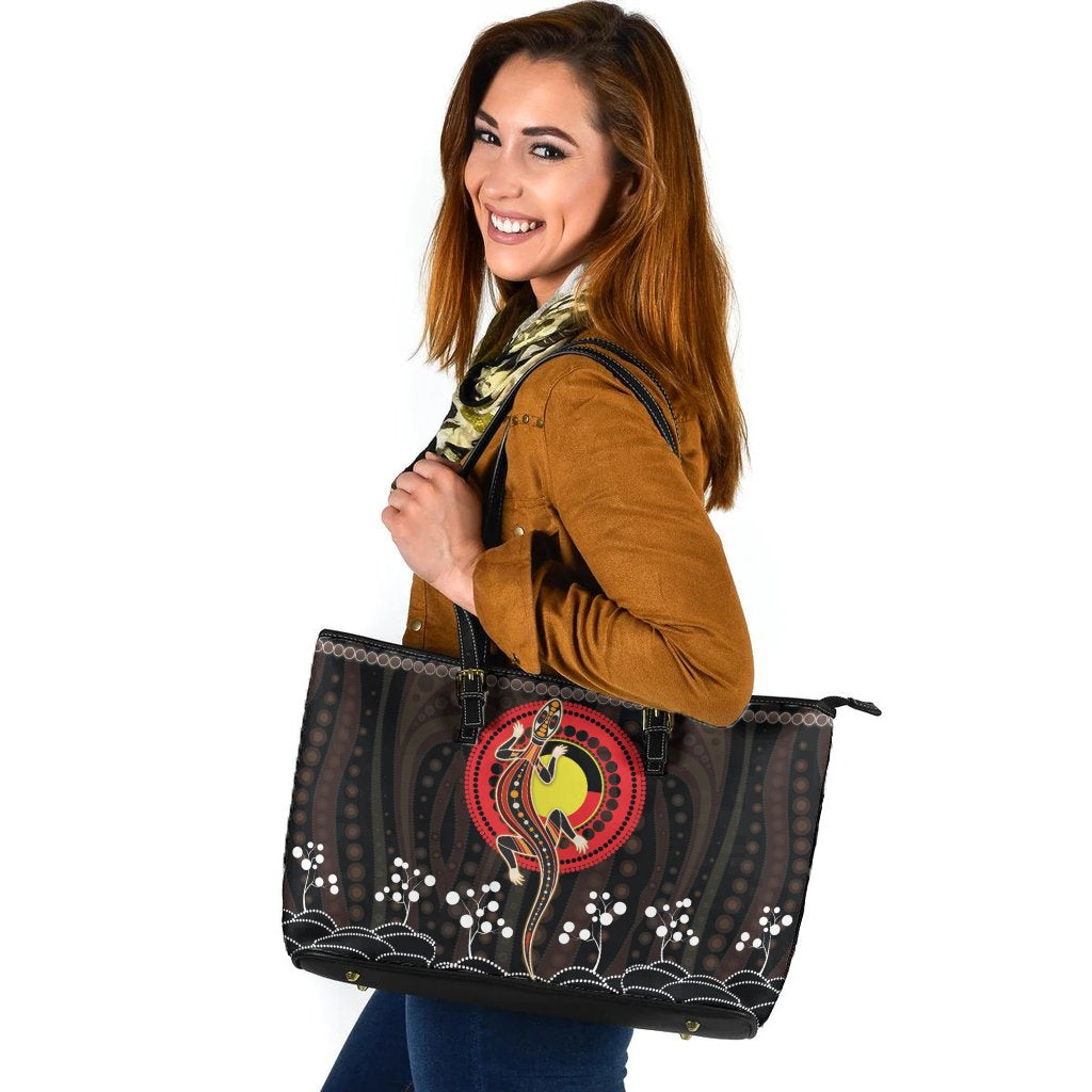 large-leather-tote-bag-lizard-with-aboriginal-flag