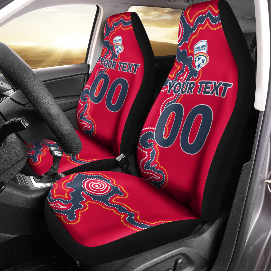 custom-personalised-adelaide-united-car-seat-covers-indigenous-dot-painting-art