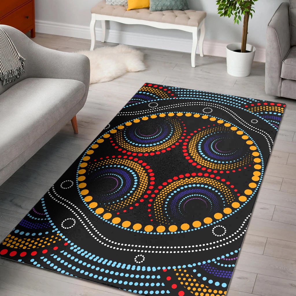 aboriginal-area-rug-dreamtime-dot-painting-aboriginal-style