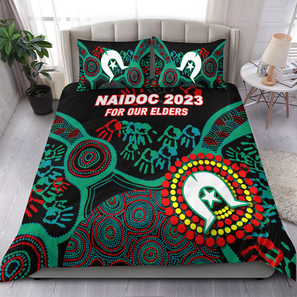 NAIDOC Week 2023 Aboriginal Art For Our Elders Bedding Set 