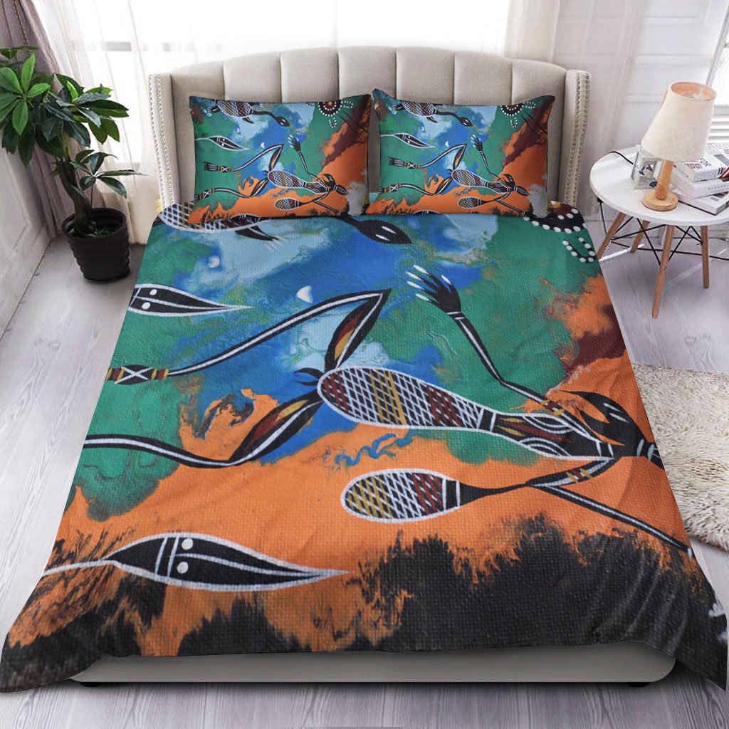 aboriginal-bedding-set-aboriginal-dot-art-painting-style