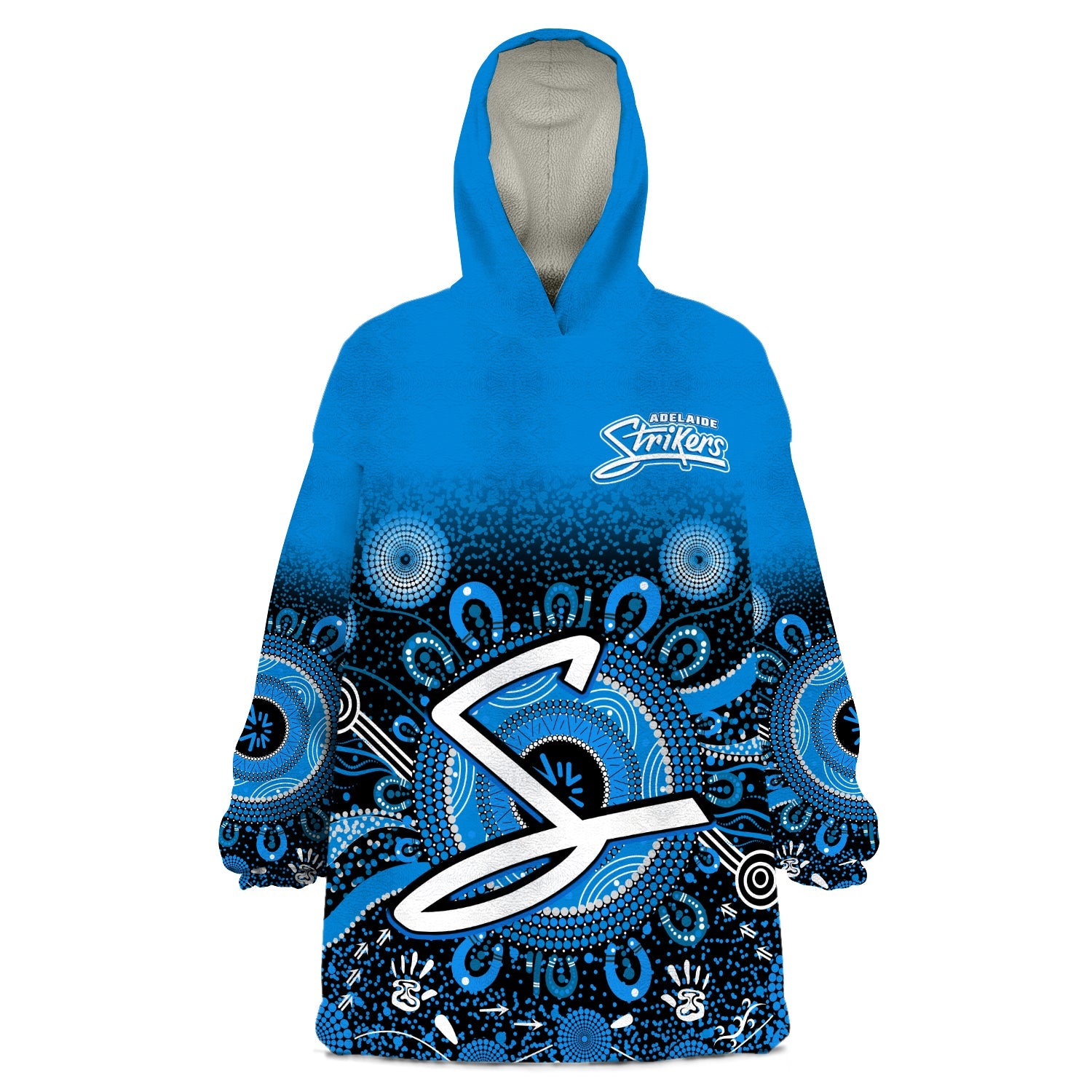 adelaide-strikers-wearable-blanket-hoodie-aboriginal-sunshine