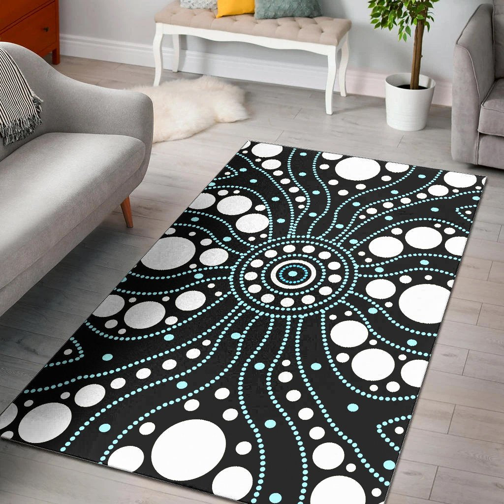 aboriginal-area-rug-dreamtime-white-dot-painting-aboriginal-style