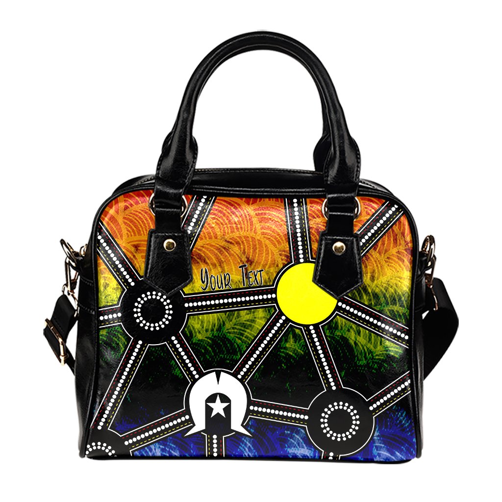 [Custom] Naidoc Week 2021 Shoulder Handbag , Aboriginal Geometric Style - Vibe Hoodie