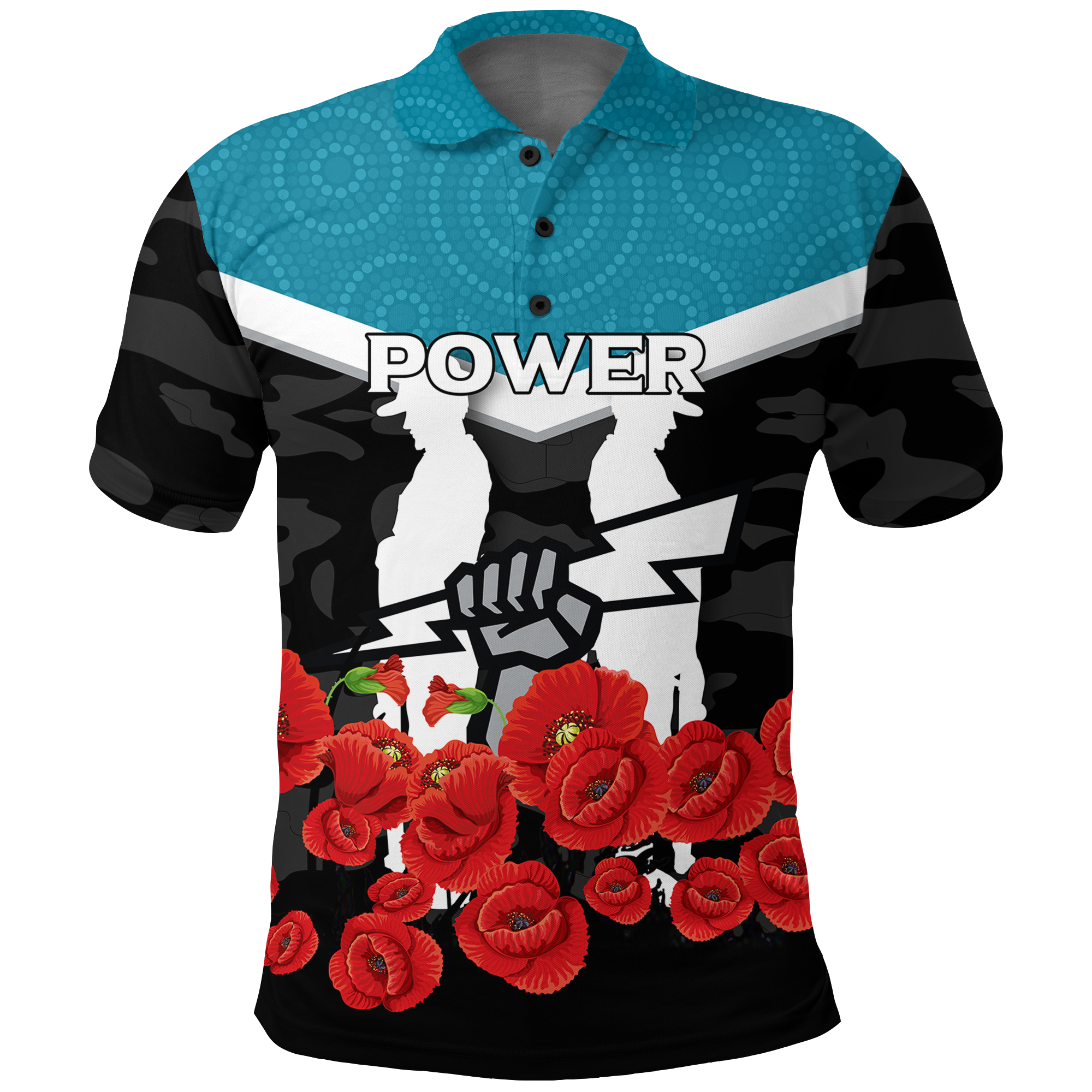 port-adelaide-power-anzac-day-indigenous-art-polo-shirt