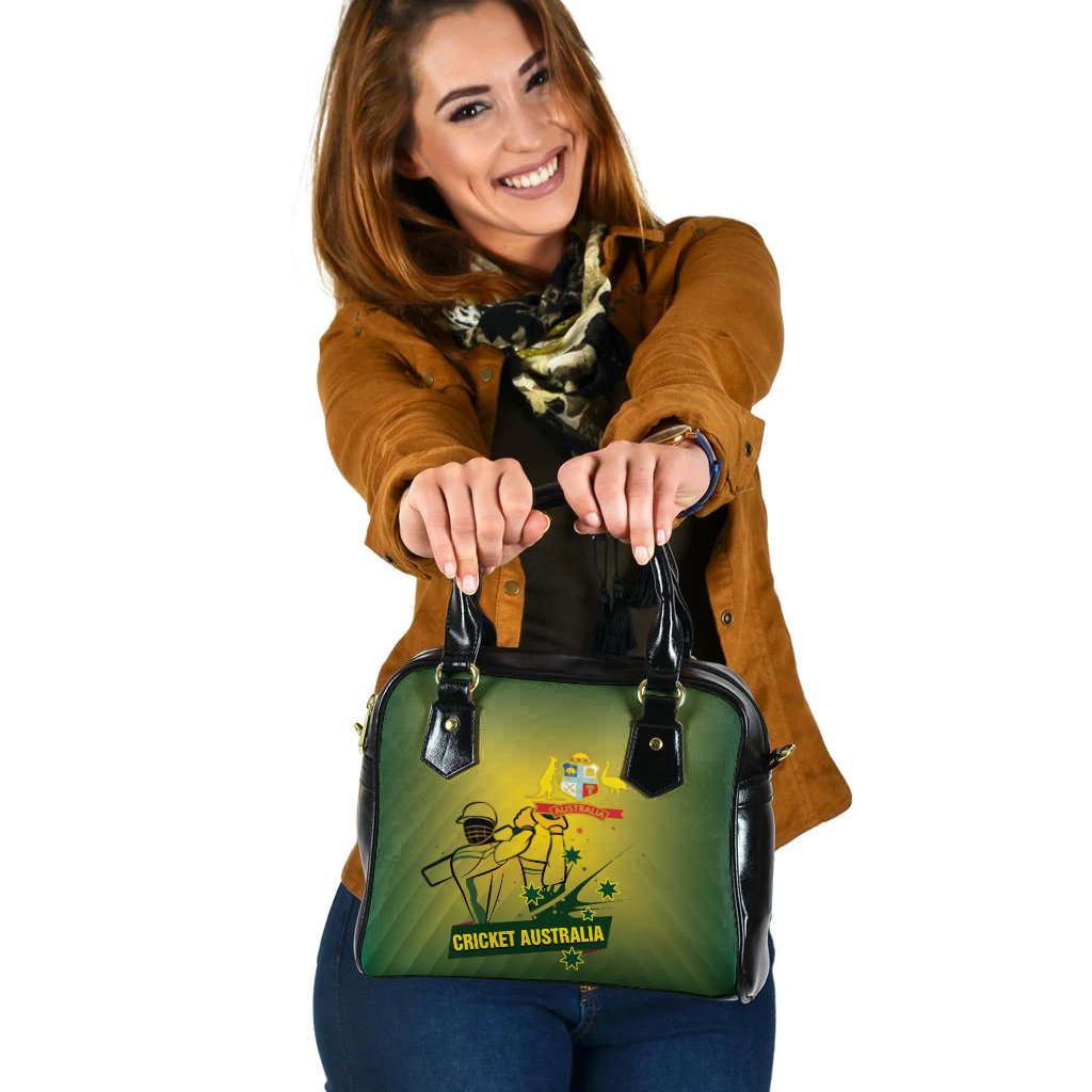 Cricket Shoulder Handbag - Australian Cricket National Color - Vibe Hoodie