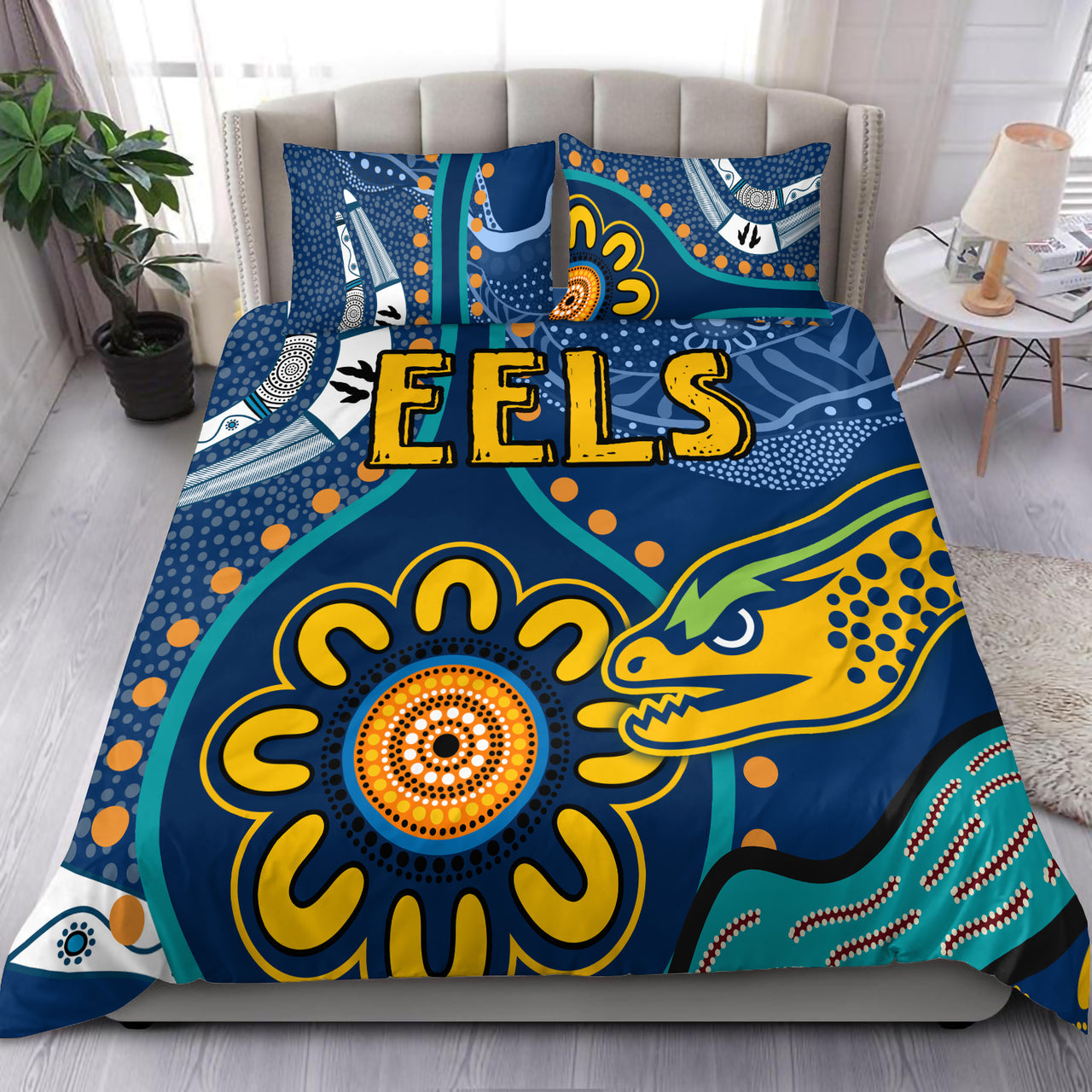 eels-rugby-bedding-set-custom-indigenous-eels-bedding-set