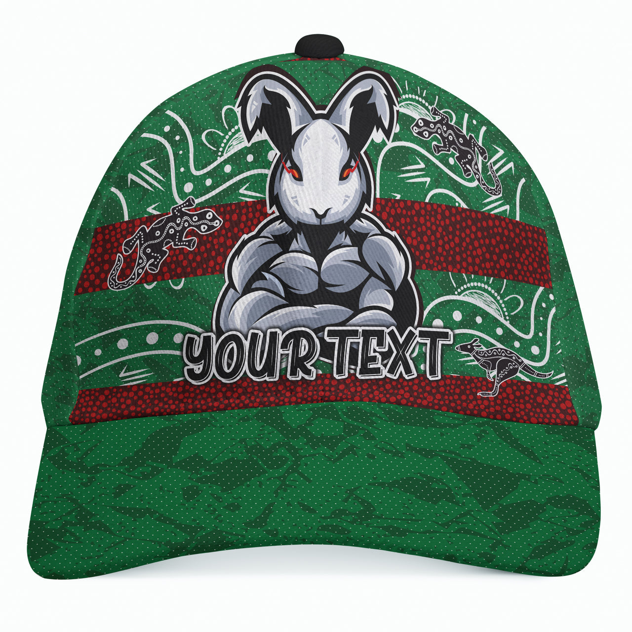 rabbitohs-rugby-cap-custom-indigenous-super-rabbitohs-cap