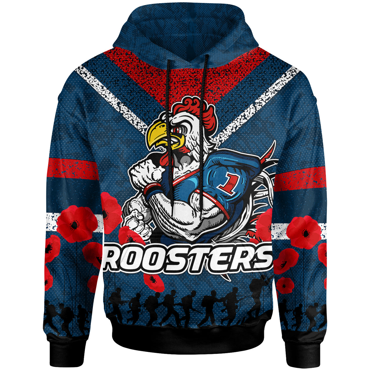 roosters-rugby-hoodie-custom-anzac-day-roosters-hoodie-1