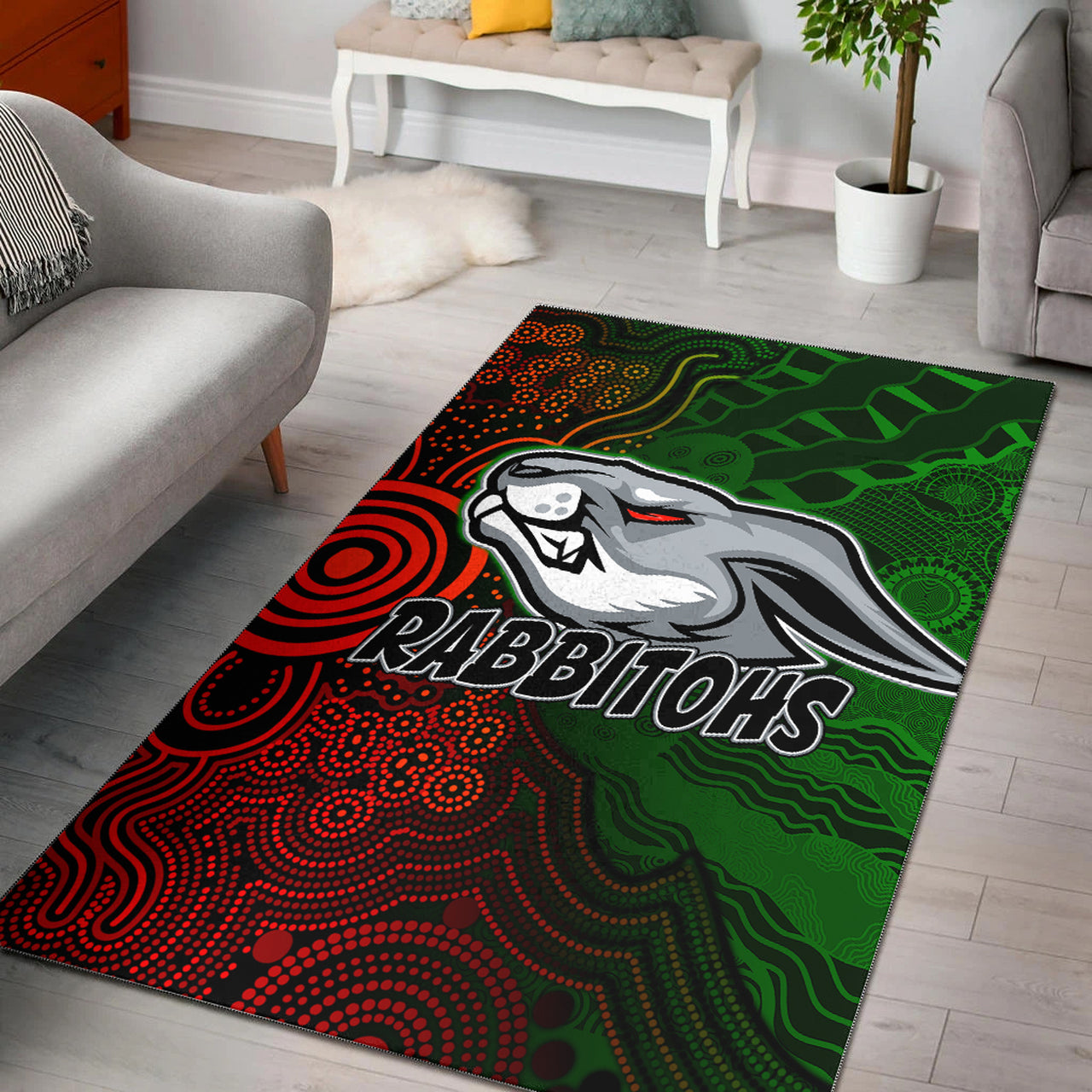 rabbitohs-rugby-area-rug-custom-south-sydney-rabbitohs-aboriginal-area-rug