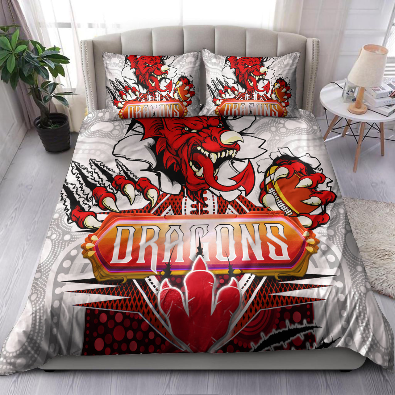 st-george-aboriginal-rugby-bedding-set-custom-indigenous-super-dragons-scratch-style