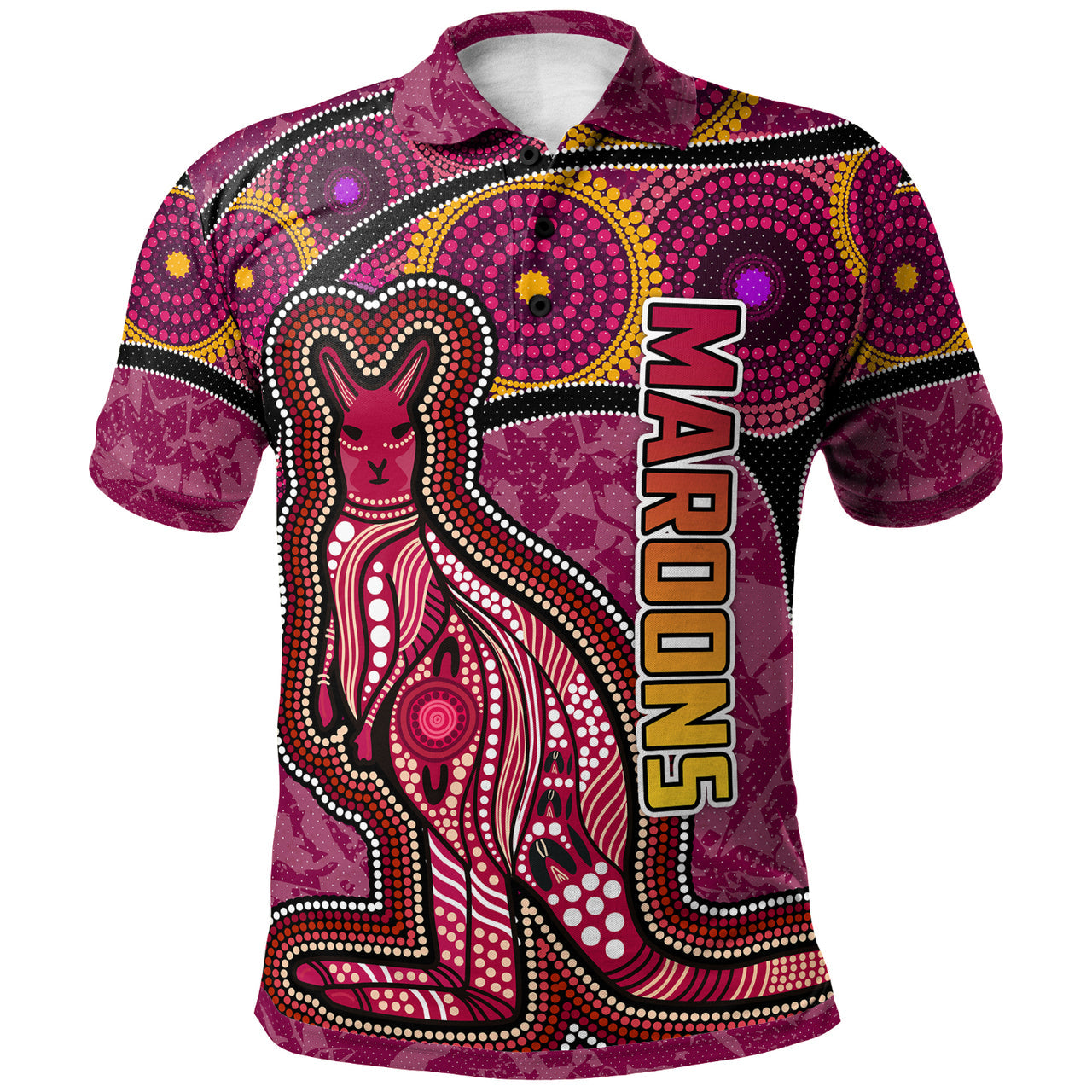 maroons-rugby-polo-shirt-custom-maroons-kangaroo-polo-shirt