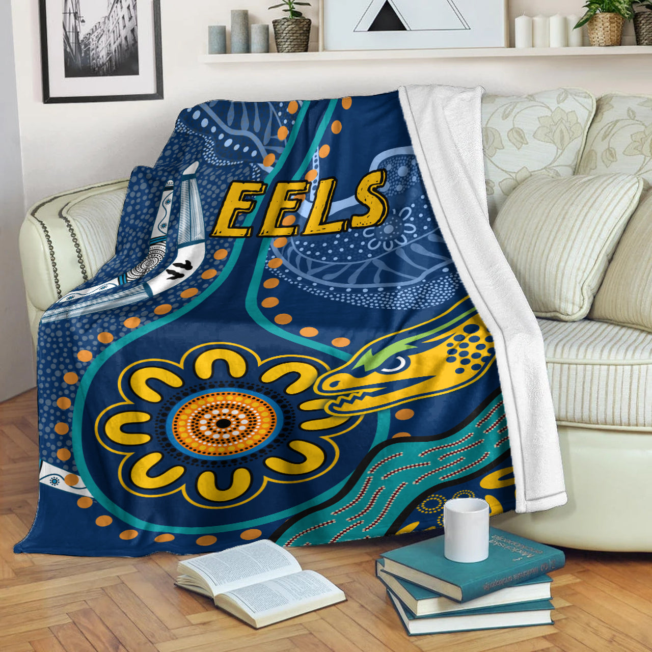 eels-rugby-blanket-custom-indigenous-eels-blanket