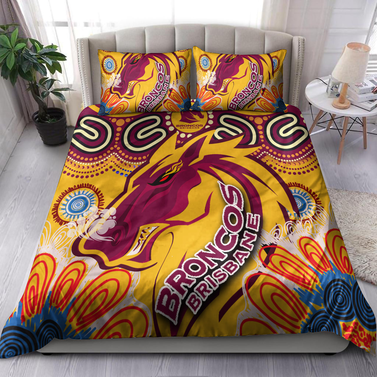 broncos-2022-rugby-custom-aboriginal-bedding-set-indigenous-super-broncos