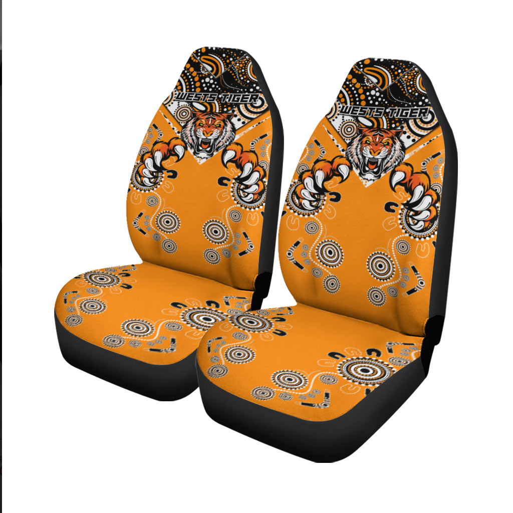 Wests Tiger Rugby Aboriginal Pattern 