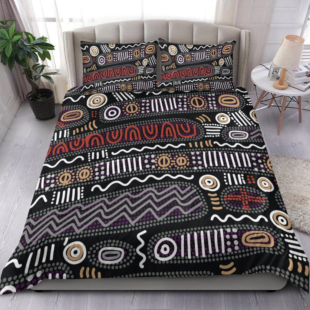 aboriginal-bedding-set-aboriginal-style-tribal-black-mythology