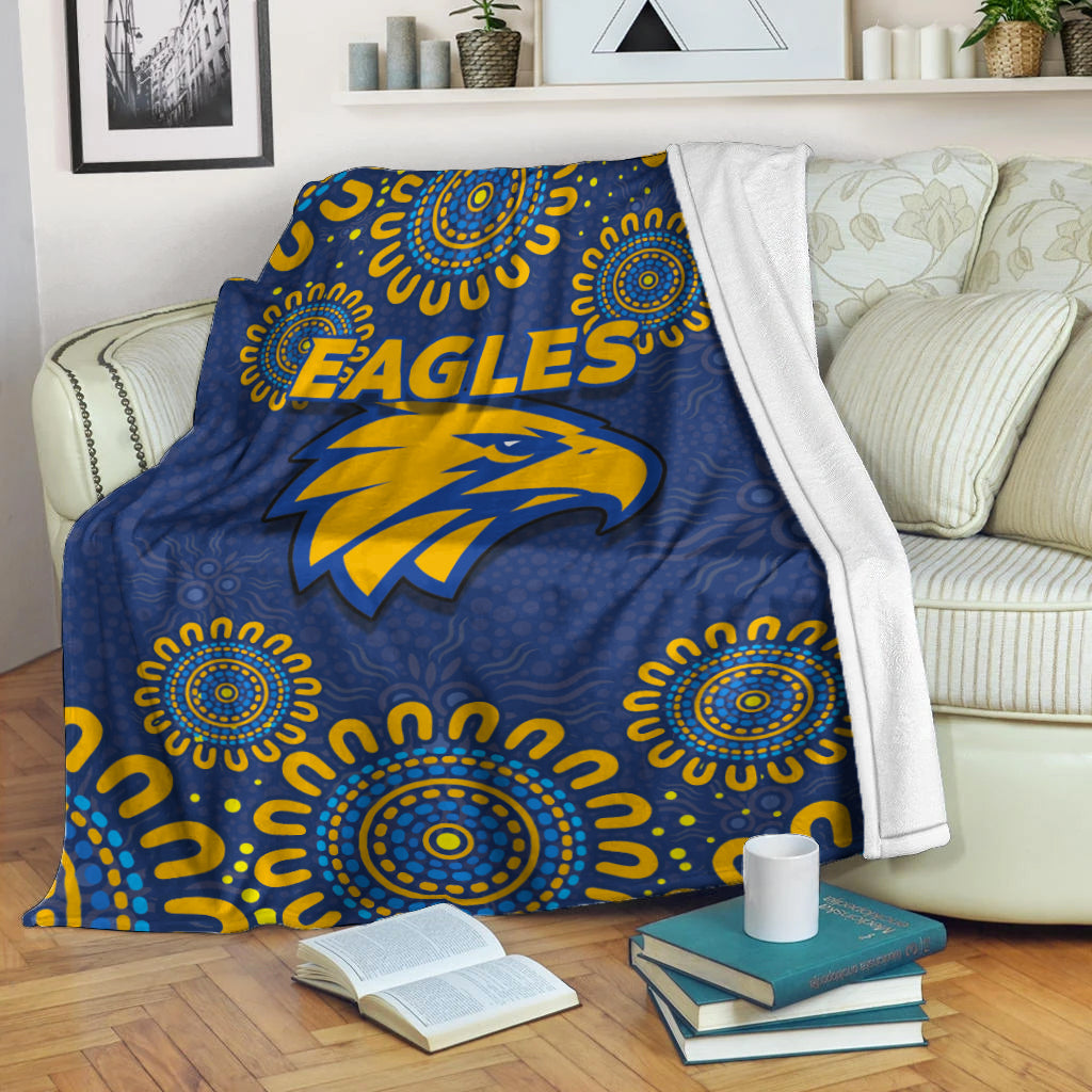 west-coast-eagles-aboriginal-dot-painting-blanket