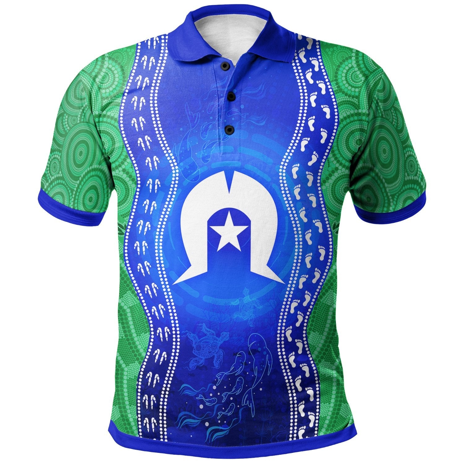 torres-strait-islanders-polo-shirt-torres-symbol-with-aboriginal-patterns