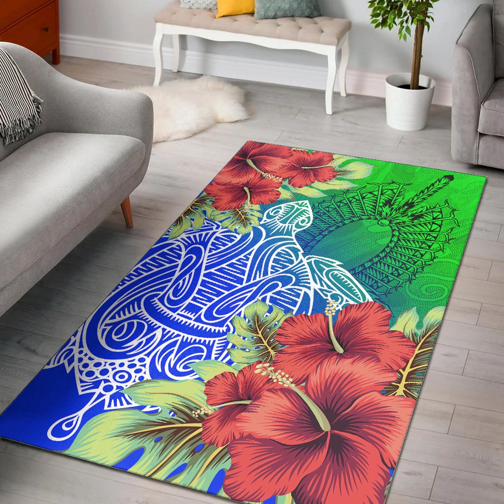 torres-strait-islanders-area-rug-ocean-hibiscus