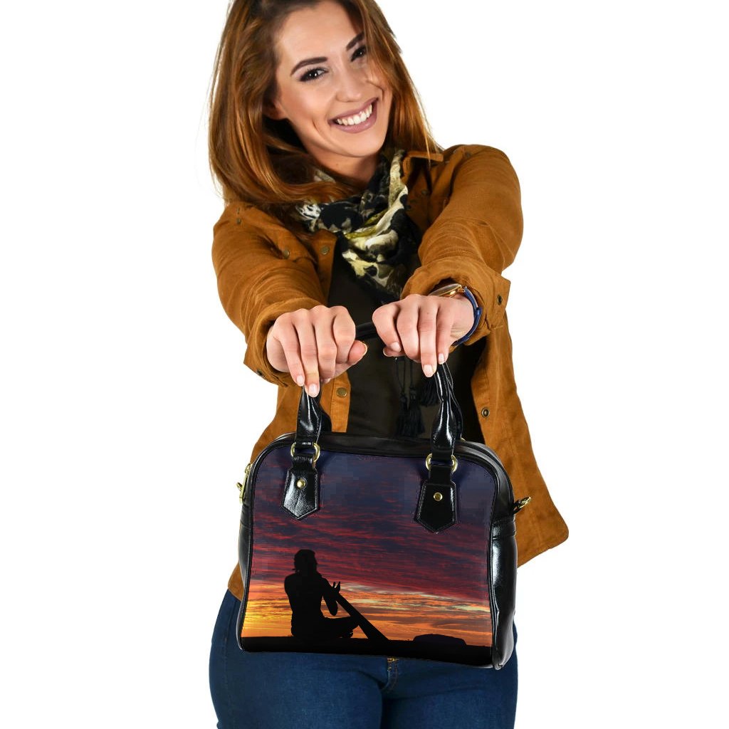 Shoulder Handbag - Uluru Sky View 2021 - Vibe Hoodie